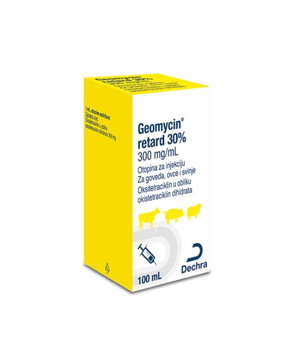 Retard 30%, 300 mg/mL, otopina za injekciju, za goveda, ovce i svinje