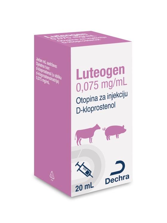 0,075 mg/ml, otopina za injekciju, za goveda i svinje