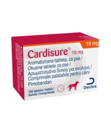 Cardisure, 10 mg, aromatizirana tableta, za pse