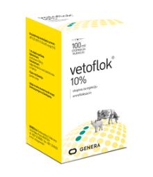 Vetoflok® 10%, 100 mg, otopina za injekciju